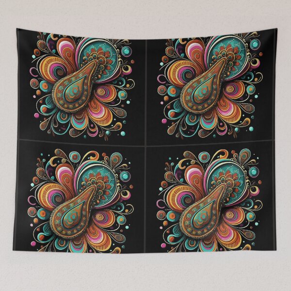 Item preview, Paisley Wings of Elegance  designed and sold by PopezBiz.