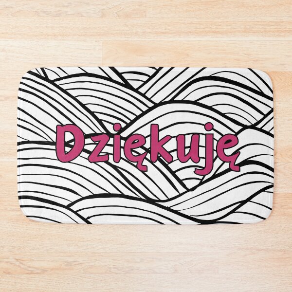 Item preview, Dziękuję, thank you in Polish language, Polish thank you designed and sold by Pommallina.