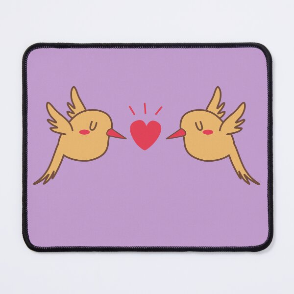 Item preview, Birds falling in love and mini red heart designed and sold by Jaokonwises.