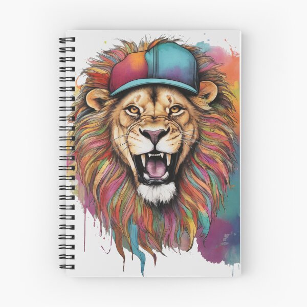 Item preview, Lion of the Groove: Reggae Majesty in Hat designed and sold by nikoskous.