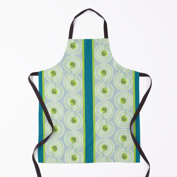 Item preview, Sundial large stripe in teal designed and sold by LisaLeQuelenec.