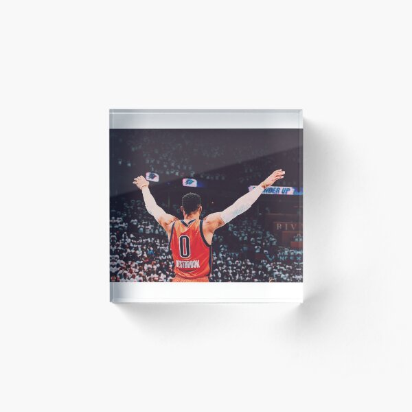 Russell Westbrook Acrylic Block