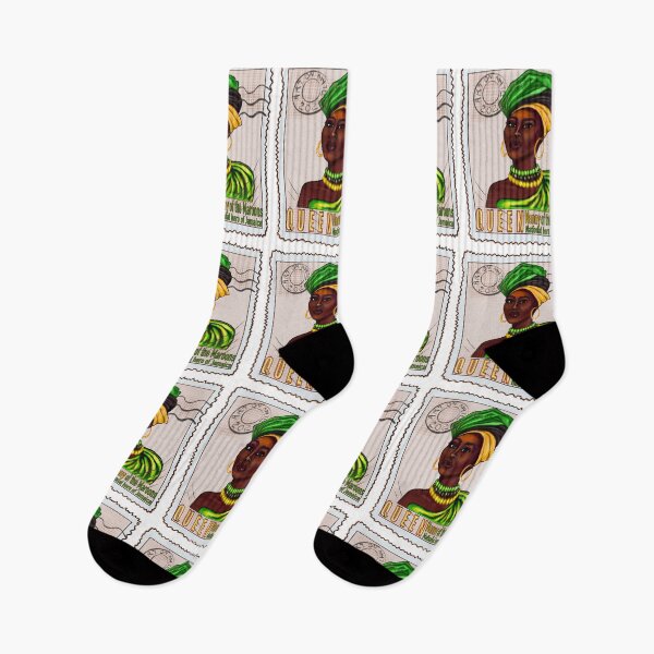 Item preview, Queen nanny of the Maroons postage stamp beige - national heroine of Jamaica designed and sold by Artonmytee.