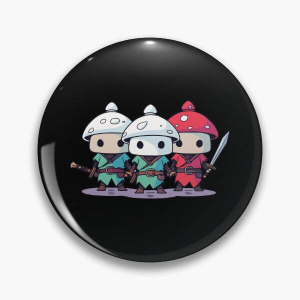 Item preview, Chibi Medieval Mushroom Warriors designed and sold by TheRealmWithin.