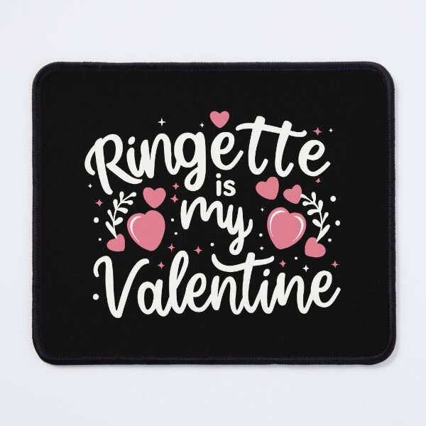 Item preview, Ringette is my Valentine designed and sold by EmeraldeaArt.