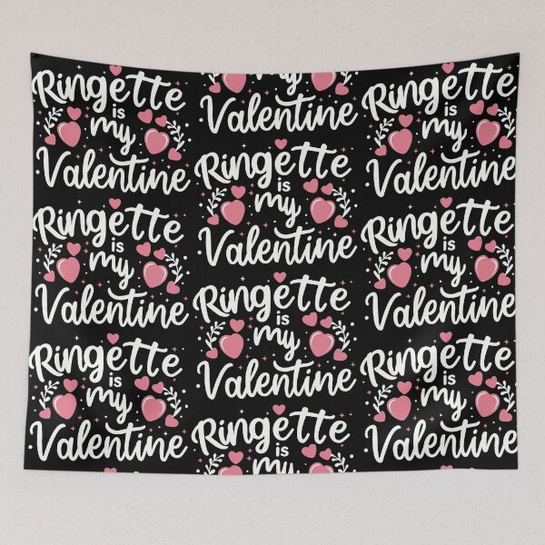 Item preview, Ringette is my Valentine designed and sold by EmeraldeaArt.