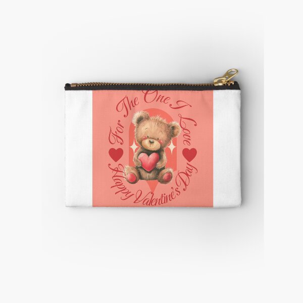 Item preview, Happy Valentines Day  Teddy Bear Pink Design designed and sold by ZeptepiTrends.