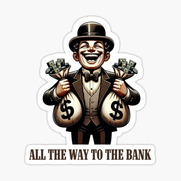 Item preview, Laughing all the way to the bank designed and sold by Logic72.