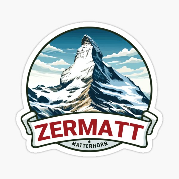 Vista previa del artículo con la obra «Montaña Matterhorn Zermatt Suiza», diseñado y vendido por TheGiftYard.