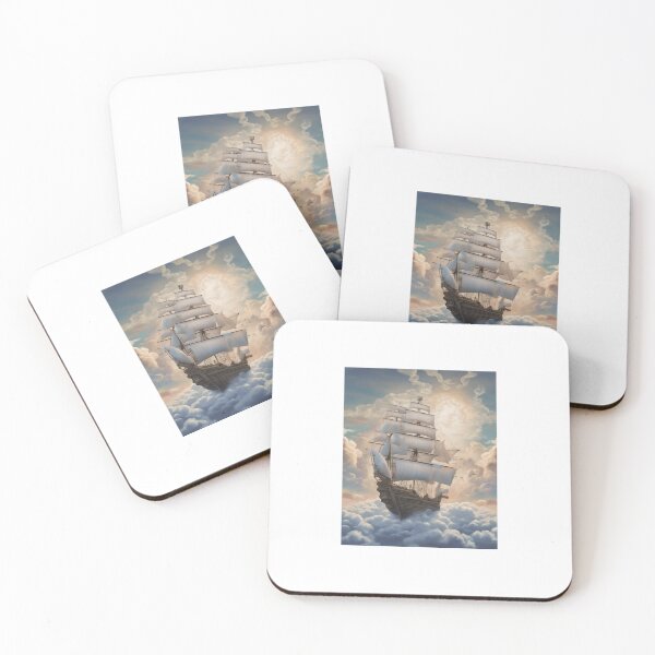 Item preview, Ship Sailing on Clouds designed and sold by Anderson Imagery  Co.