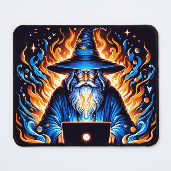 Item preview, The Code Wizard of Binary Blazes designed and sold by CleytonImgs.