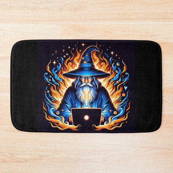 Item preview, The Code Wizard of Binary Blazes designed and sold by CleytonImgs.