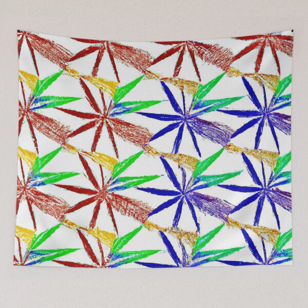 Item preview, Vibrant Pattern: Colorful Elegance designed and sold by Health And Fitness Posts e-Store.