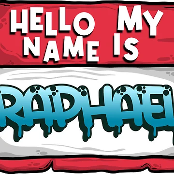 Artwork thumbnail, First name Raphael by StickyName