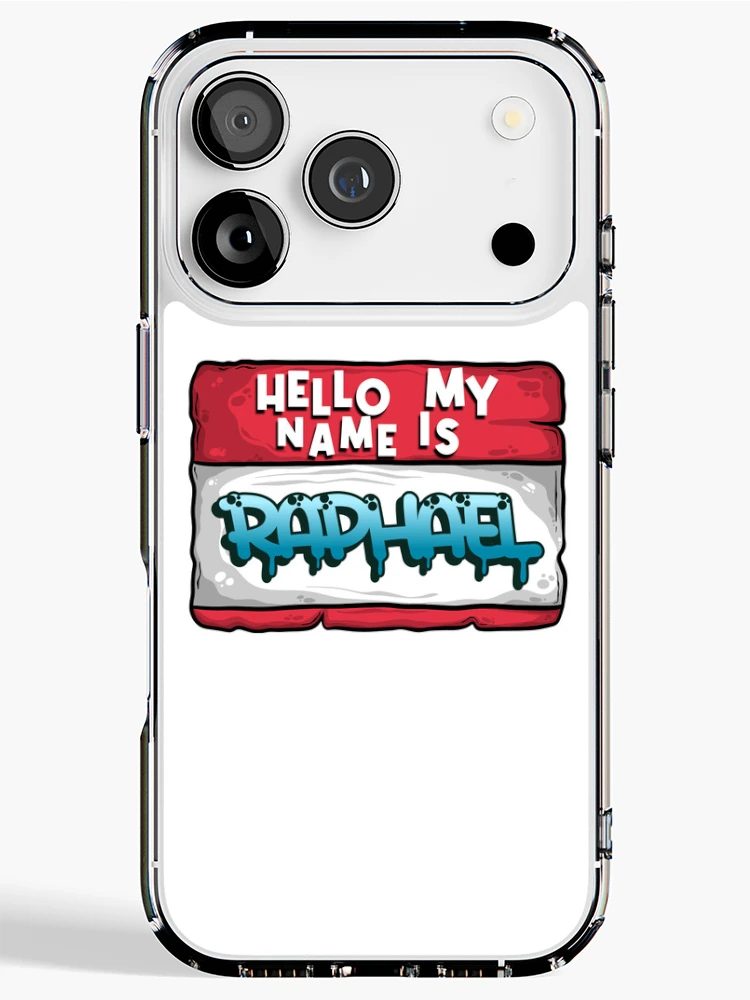 Thumbnail 1 of 5, iPhone Case, First name Raphael designed and sold by StickyName.