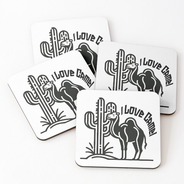 Item preview, I Love Camel,Desert Love Camel Tee designed and sold by RaveeStudio.