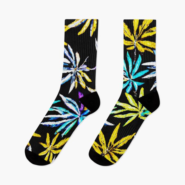 Item preview, Vivid Neon Leaves: Color Symphony designed and sold by Health And Fitness Posts e-Store.