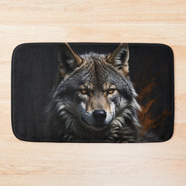 Item preview, Steadfast Wolf / Lone Wolf Motivation designed and sold by PolygonPinnacle.