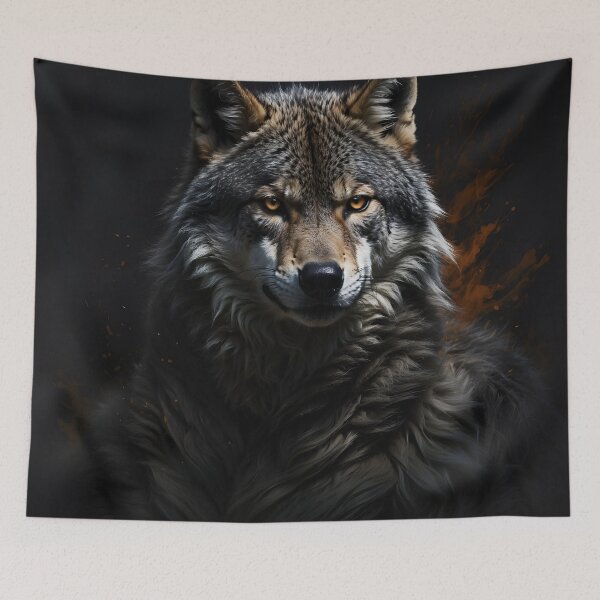 Item preview, Steadfast Wolf / Lone Wolf Motivation designed and sold by PolygonPinnacle.