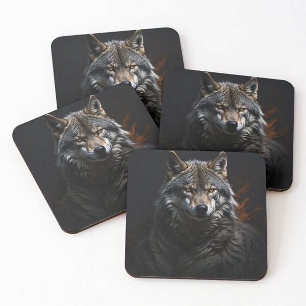 Item preview, Steadfast Wolf / Lone Wolf Motivation designed and sold by PolygonPinnacle.