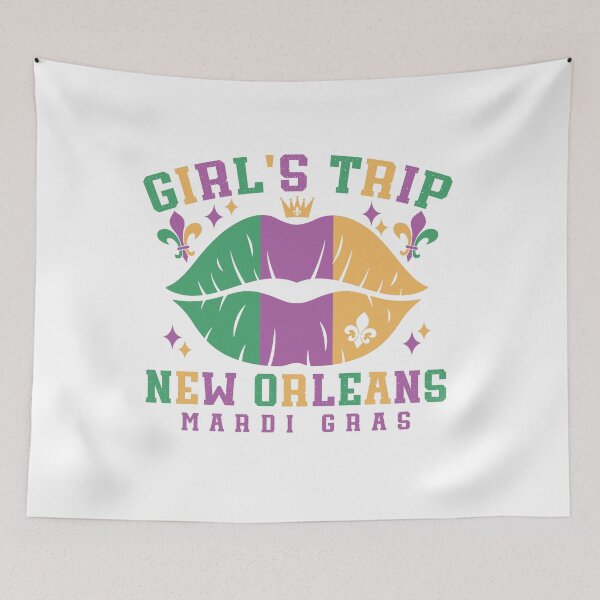 Item preview, Girl's Trip New Orleans Carnival Trendy Louisiana Mardi Gras Women  designed and sold by millionair3.