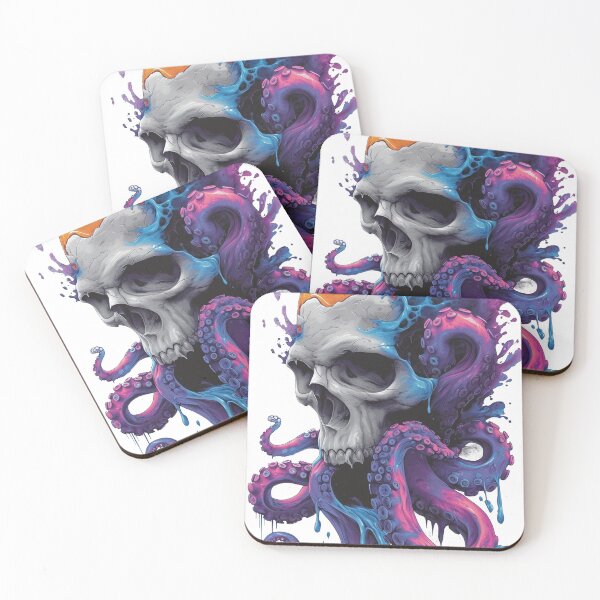 Item preview, Skull and Octopus Fusion designed and sold by MateLDN.