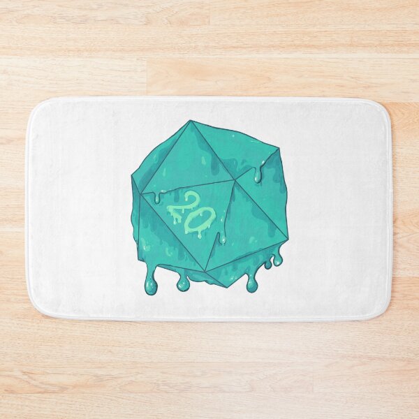 Item preview, Slime Dice Blue designed and sold by AnnNeedSleep.