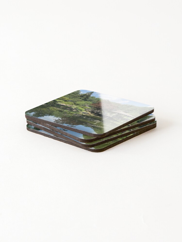 Thumbnail 4 of 5, Coasters (Set of 4), Lake heaven designed and sold by Ravsarah.