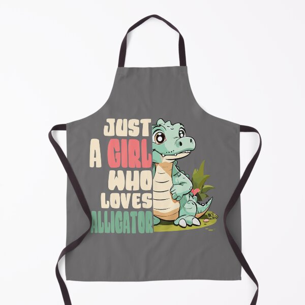 Item preview, just a girl who loves alligator designed and sold by samah82.