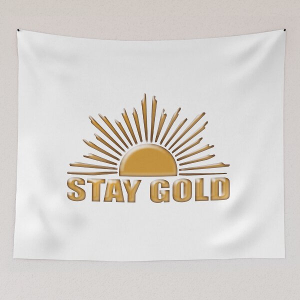 Item preview, Stay gold designed and sold by NostalgicSpirit.