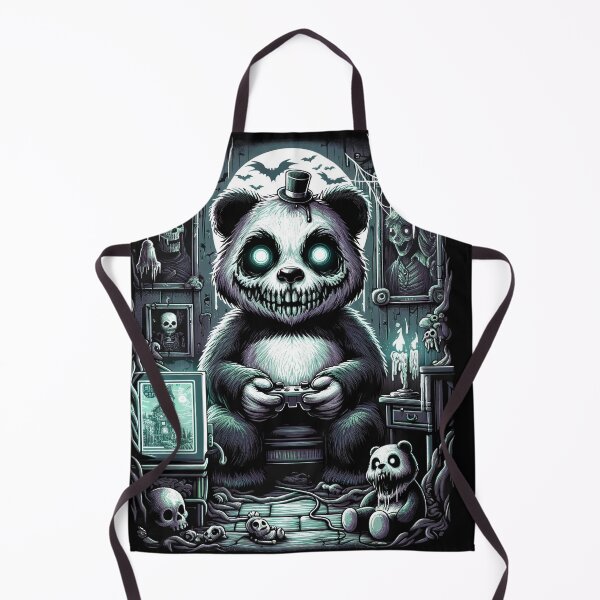 Item preview, Creepy Gaming Panda designed and sold by czarnyfeniks.