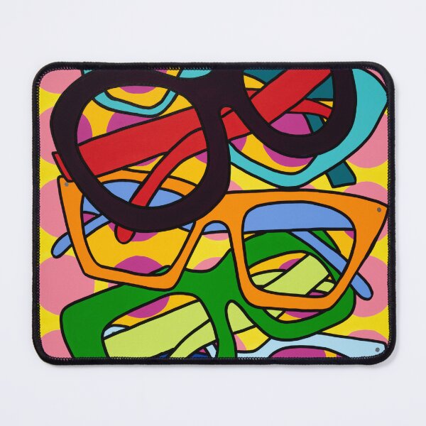 Item preview, My favourite accessory (eyeglasses lover) designed and sold by Heather Travis.
