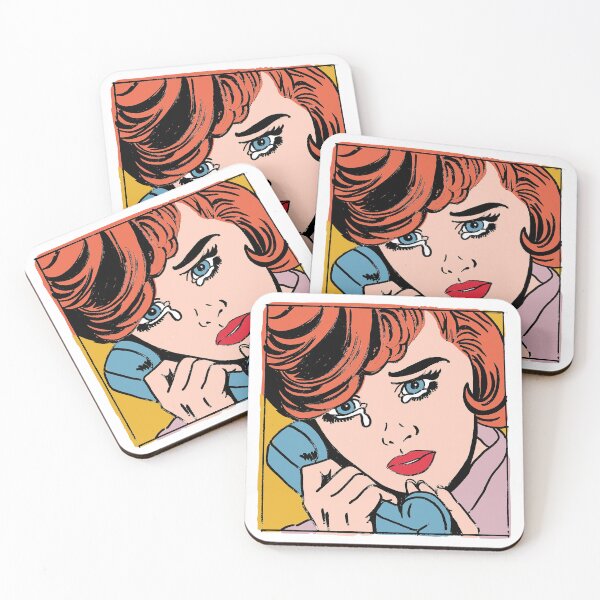 Item preview, Pop Art Girl - Rita - Cutlooseart Illustration By Peter Taylor Ward designed and sold by cutlooseart.