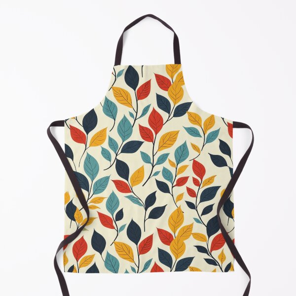Item preview, Colorful Botanical Leaf Pattern designed and sold by ColorfulVanilla.