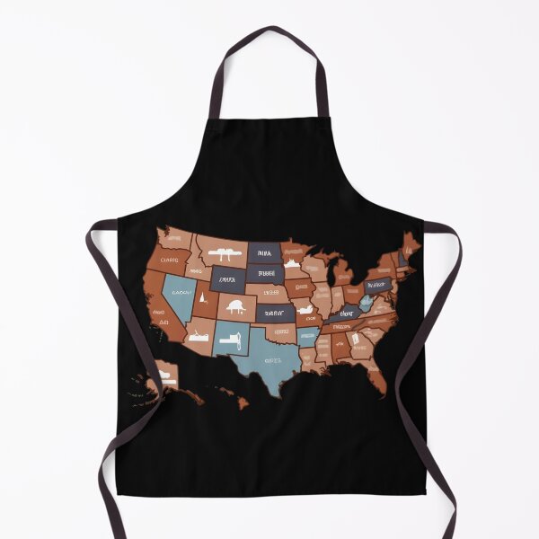 Item preview, US map vintage 90 80 designed and sold by IdeaND.