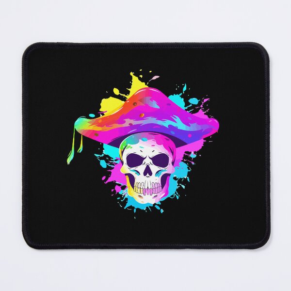 Item preview, Pirate Skull Neon Vibrant designed and sold by TheRealmWithin.