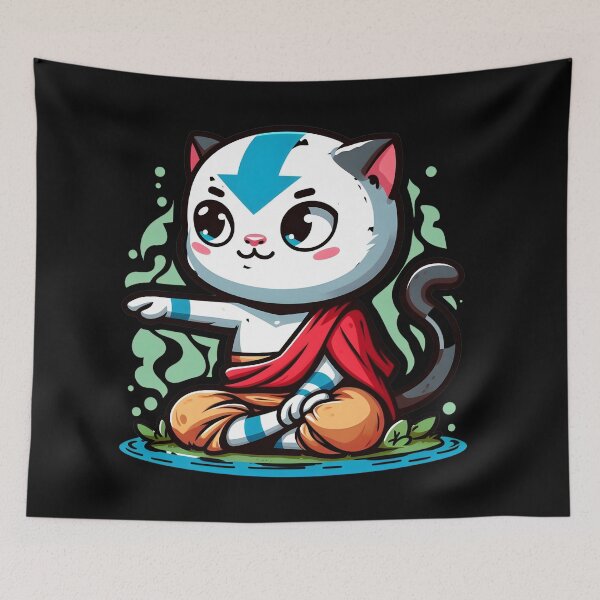 Item preview, Avatar:The last airbender Cat Avatar designed and sold by ManikRaja.