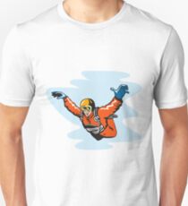 Camiseta ajustada Skydiving