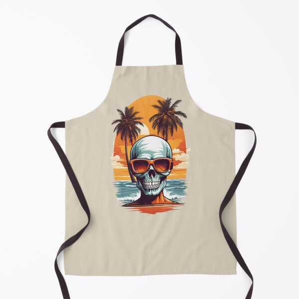 Item preview, Skull in the beach designed and sold by diogogarmatz.