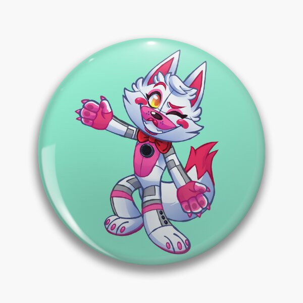 Item preview, Funtime Foxy Sticker designed and sold by Idle-Dearest.