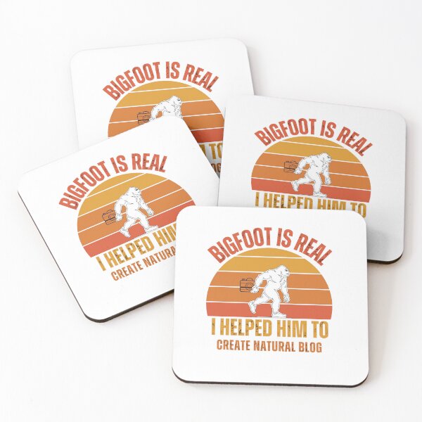 Item preview, Bigfoot is real I helped him to create a natural blog designed and sold by Cosmicworld07.