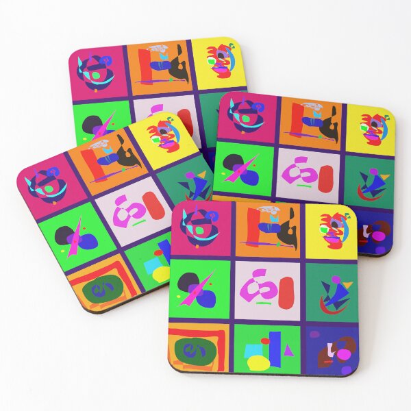 Item preview, A Collection of Nine Abstract Miniatures 1 designed and sold by masabo.