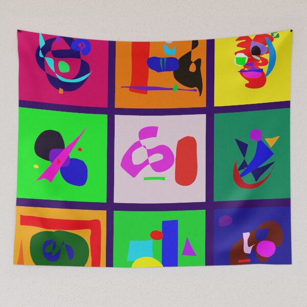 Item preview, A Collection of Nine Abstract Miniatures 1 designed and sold by masabo.