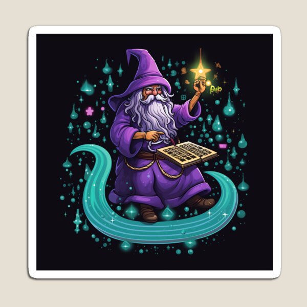 Item preview, Enchanted Code: The Wizard of Digital Realm designed and sold by CleytonImgs.