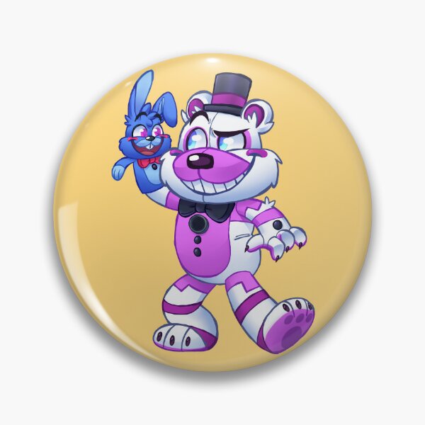 Item preview, Funtime Freddy & Bon-Bon Sticker designed and sold by Idle-Dearest.