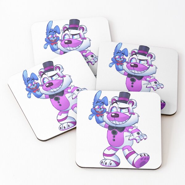 Item preview, Funtime Freddy & Bon-Bon Sticker designed and sold by Idle-Dearest.