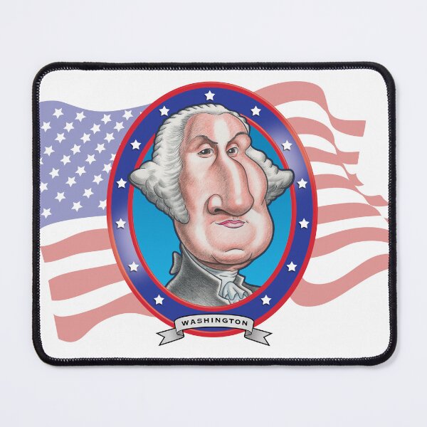 Item preview, George Washington Caricature designed and sold by FunFaces.