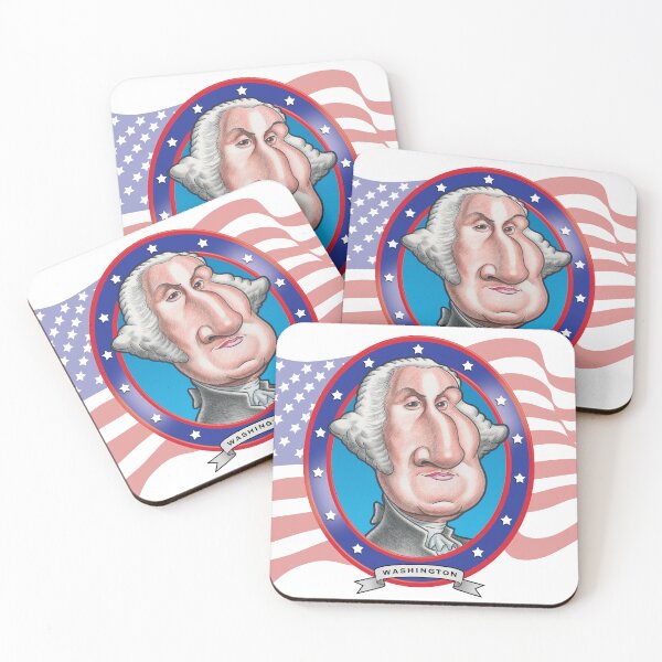 Item preview, George Washington Caricature designed and sold by FunFaces.