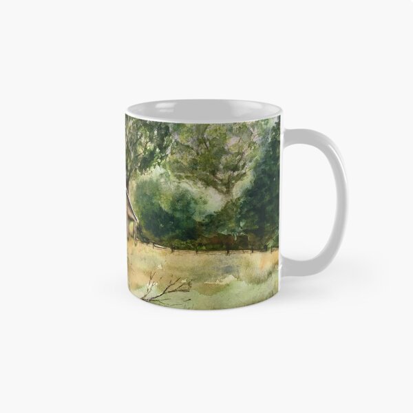 Item preview, Old Grey Barn - Art by Gretchen Leah designed and sold by Brokenoakranch.