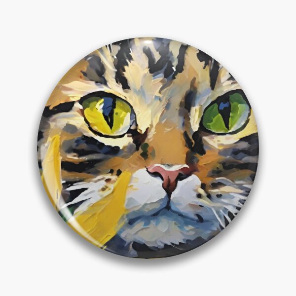 Item preview, Tabby Cat Loves Sunflowers, Cute Cat Art For Cat Lovers  designed and sold by Cuteanimalgifts.